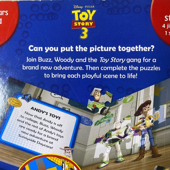 Toy Story 3 Sliding Puzzle Book - Picture 5 of 7